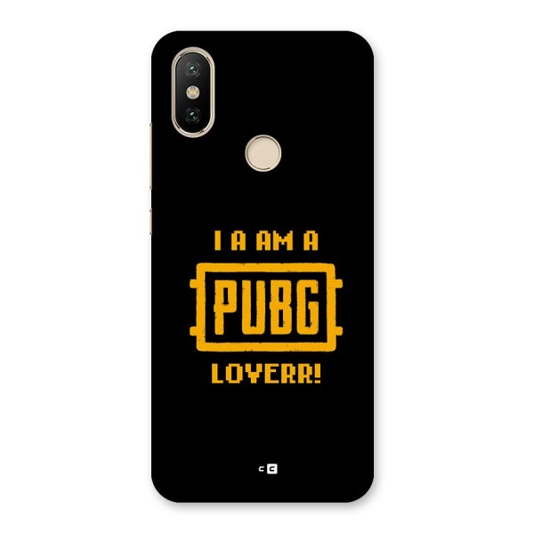 PUBG Lover Back Case for Mi A2