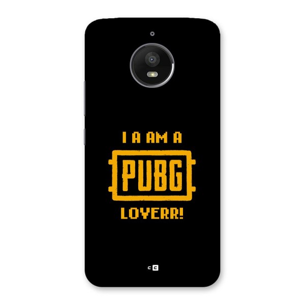 PUBG Lover Back Case for Moto E4 Plus