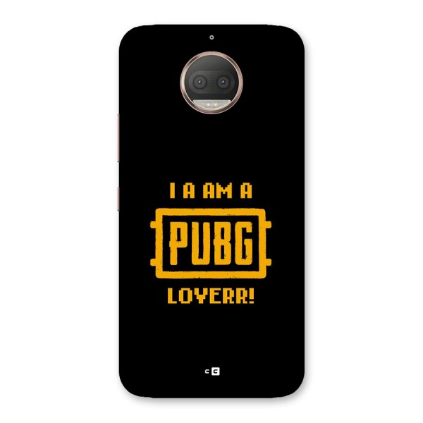 PUBG Lover Back Case for Moto G5s Plus