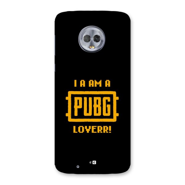 PUBG Lover Back Case for Moto G6