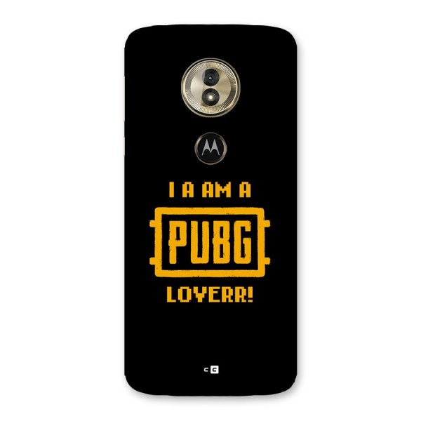 PUBG Lover Back Case for Moto G6 Play