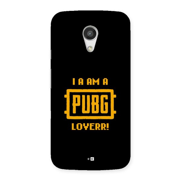 PUBG Lover Back Case for Moto G 2nd Gen