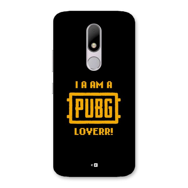 PUBG Lover Back Case for Moto M