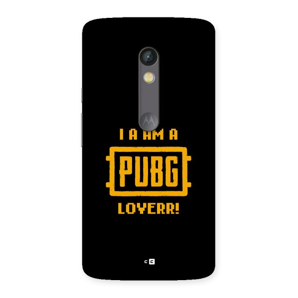 PUBG Lover Back Case for Moto X Play