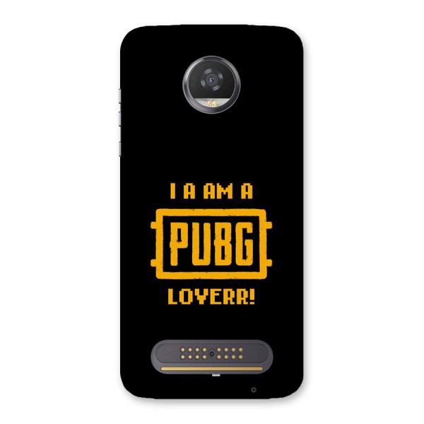 PUBG Lover Back Case for Moto Z2 Play