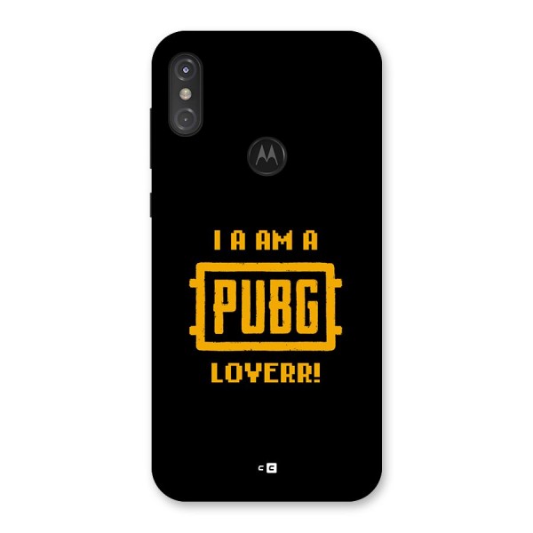 PUBG Lover Back Case for Motorola One Power