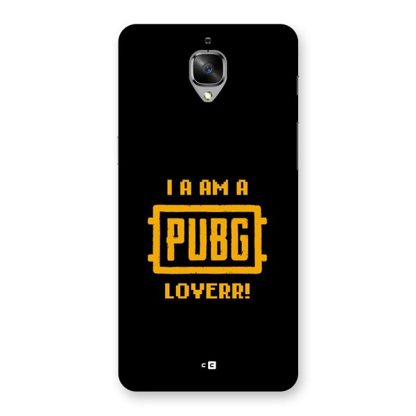 PUBG Lover Back Case for OnePlus 3T