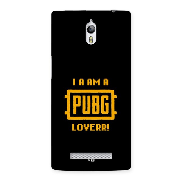 PUBG Lover Back Case for Oppo Find 7