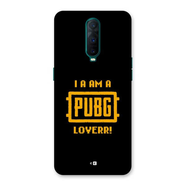 PUBG Lover Back Case for Oppo R17 Pro