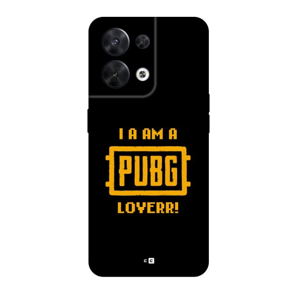 PUBG Lover Back Case for Oppo Reno8 5G