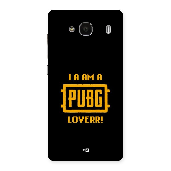 PUBG Lover Back Case for Redmi 2