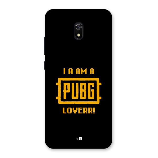 PUBG Lover Back Case for Redmi 8A