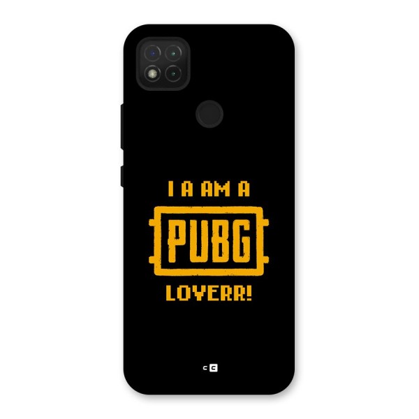 PUBG Lover Back Case for Redmi 9