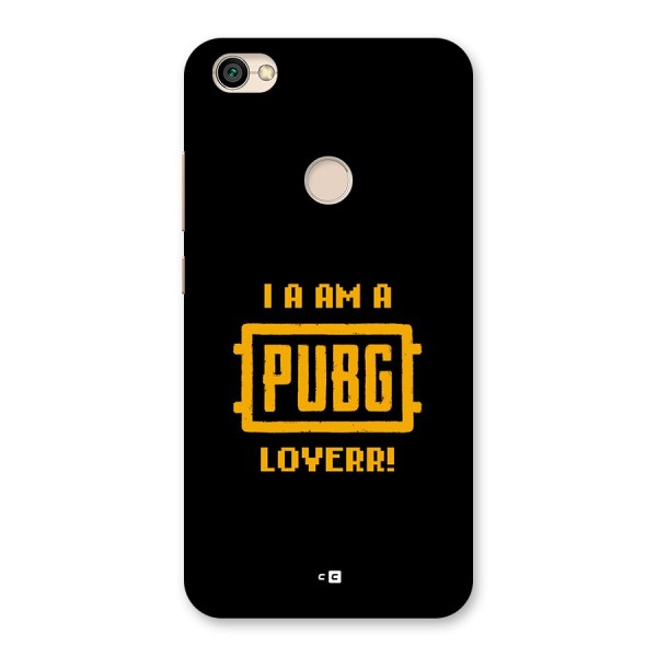 PUBG Lover Back Case for Redmi Y1 2017