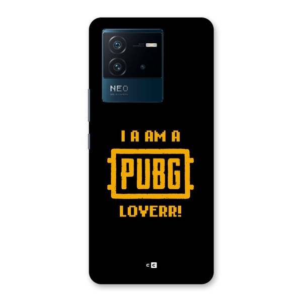 PUBG Lover Back Case for Vivo iQOO Neo 6 5G