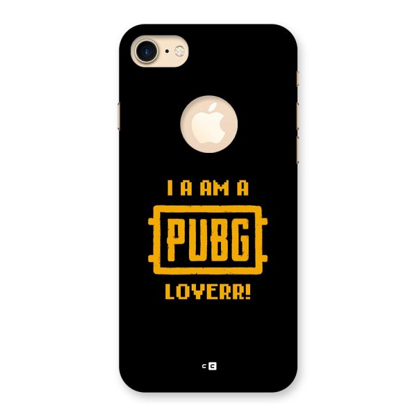 PUBG Lover Back Case for iPhone 8 Logo Cut