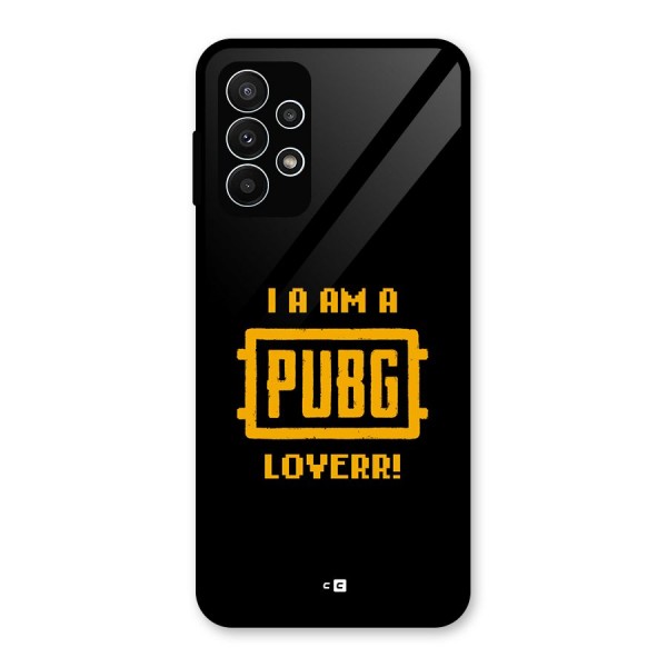 PUBG Lover Glass Back Case for Galaxy A23