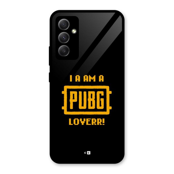 PUBG Lover Glass Back Case for Galaxy A34