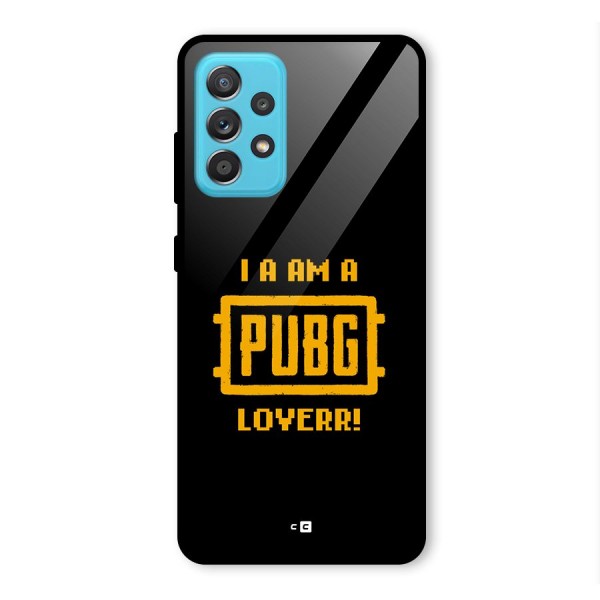 PUBG Lover Glass Back Case for Galaxy A52