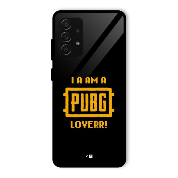 PUBG Lover Glass Back Case for Galaxy A53 5G