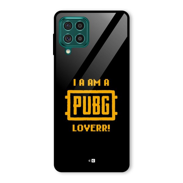 PUBG Lover Glass Back Case for Galaxy F62