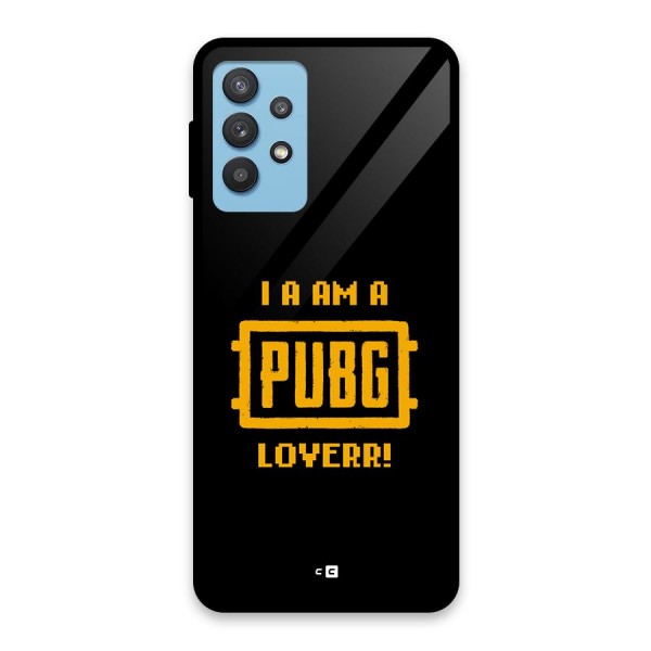 PUBG Lover Glass Back Case for Galaxy M32 5G