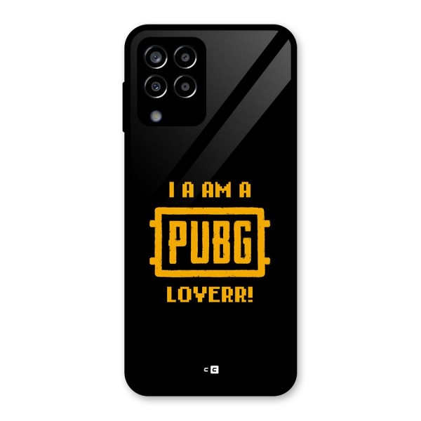 PUBG Lover Glass Back Case for Galaxy M33