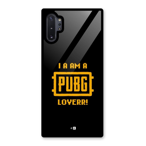 PUBG Lover Glass Back Case for Galaxy Note 10 Plus