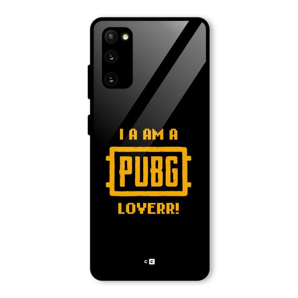 PUBG Lover Glass Back Case for Galaxy S20 FE 5G