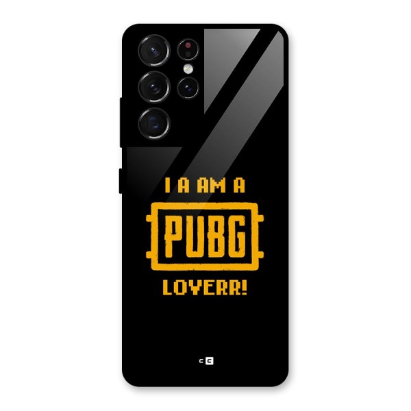 PUBG Lover Glass Back Case for Galaxy S21 Ultra 5G