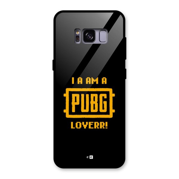 PUBG Lover Glass Back Case for Galaxy S8