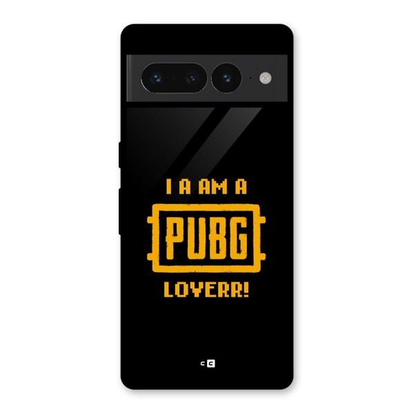 PUBG Lover Glass Back Case for Google Pixel 7 Pro