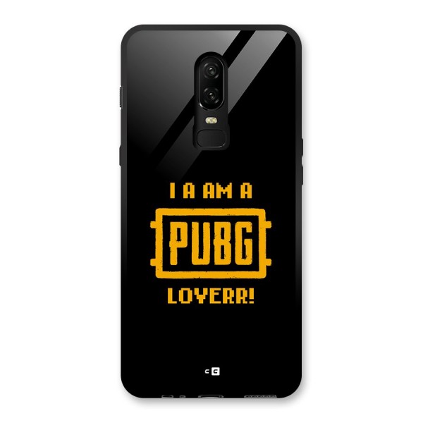 PUBG Lover Glass Back Case for OnePlus 6