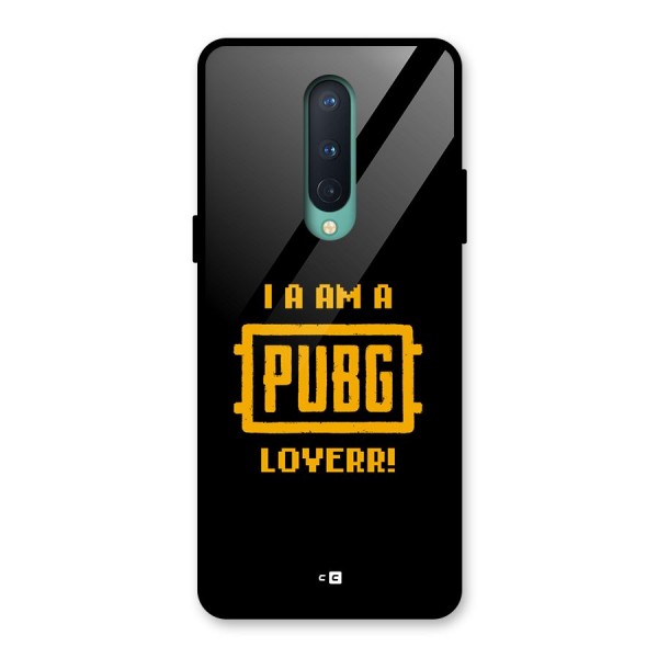 PUBG Lover Glass Back Case for OnePlus 8