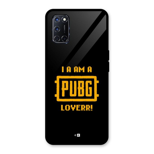 PUBG Lover Glass Back Case for Oppo A52