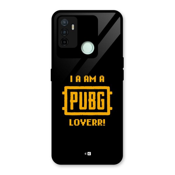 PUBG Lover Glass Back Case for Oppo A53