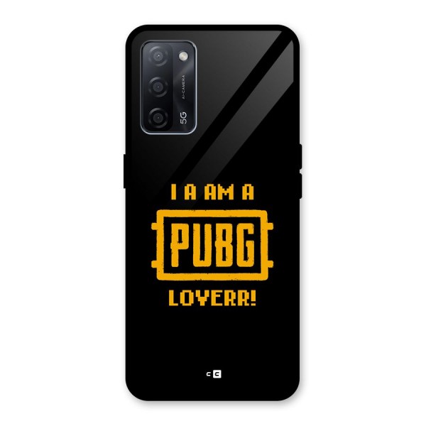 PUBG Lover Glass Back Case for Oppo A53s 5G