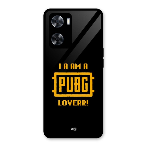 PUBG Lover Glass Back Case for Oppo A57 2022