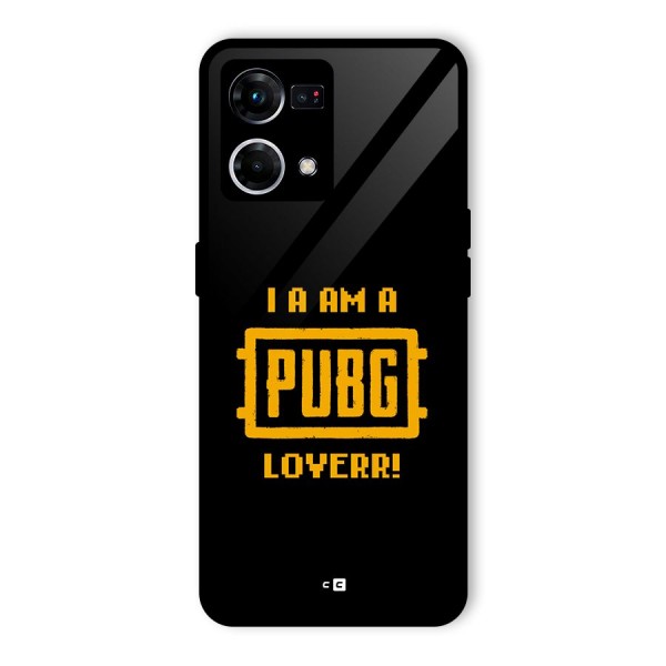 PUBG Lover Glass Back Case for Oppo F21 Pro 4G