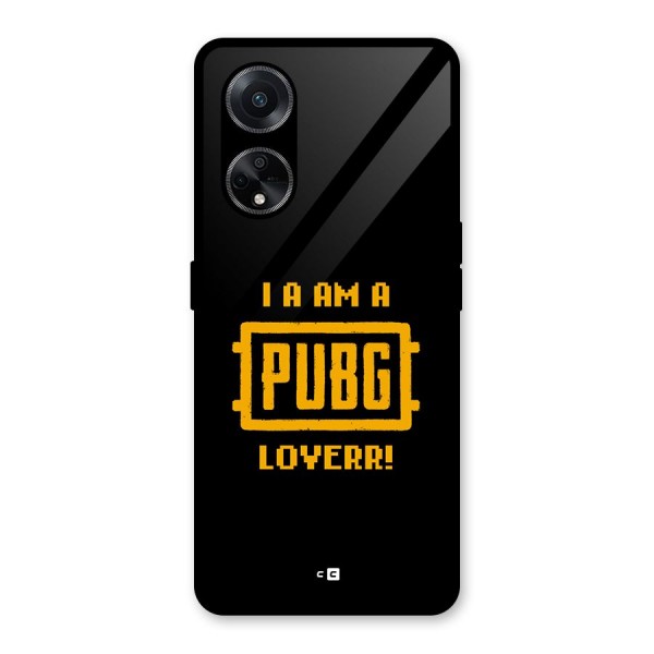 PUBG Lover Glass Back Case for Oppo F23