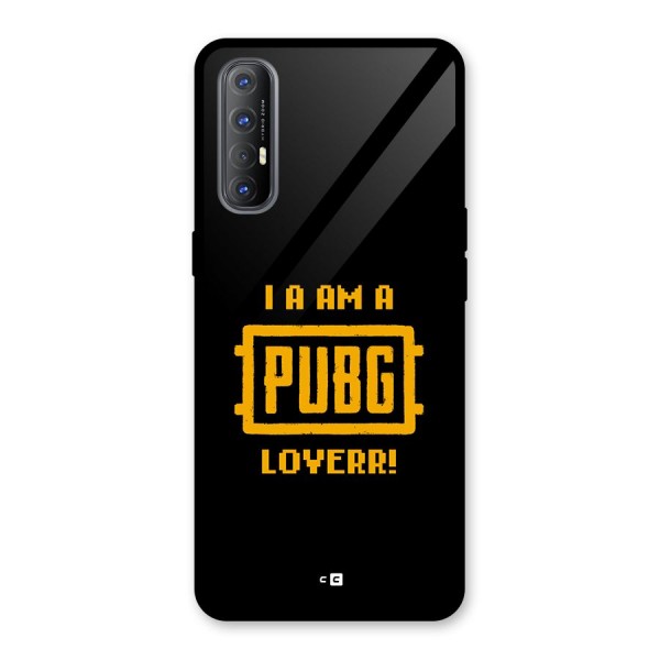 PUBG Lover Glass Back Case for Oppo Reno3 Pro