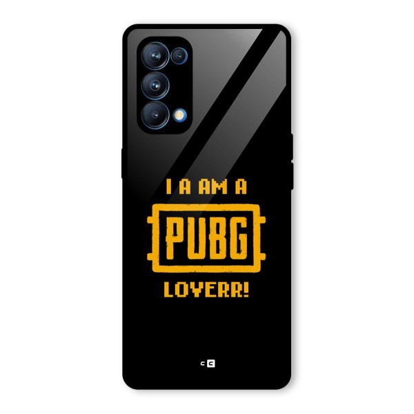 PUBG Lover Glass Back Case for Oppo Reno5 Pro 5G