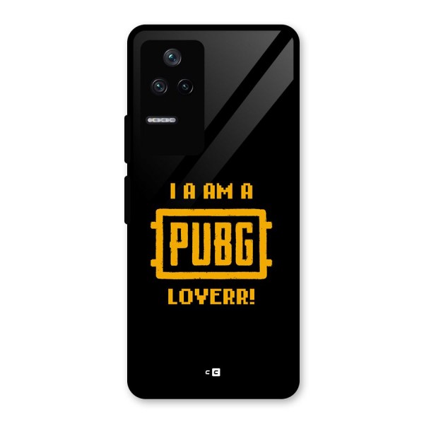 PUBG Lover Glass Back Case for Poco F4 5G