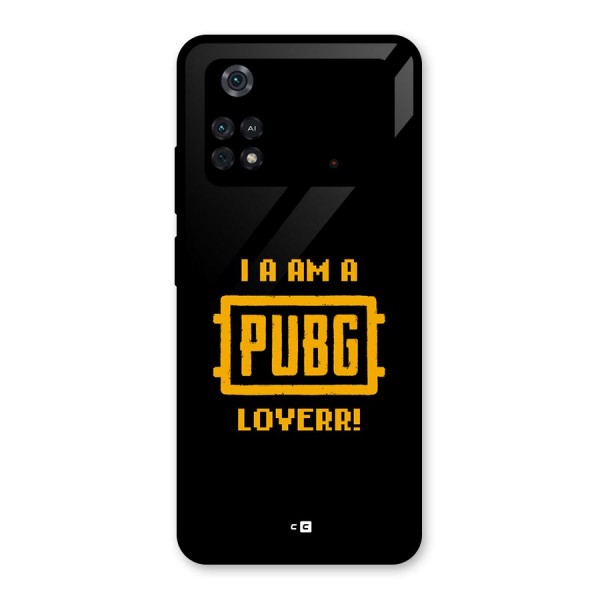 PUBG Lover Glass Back Case for Poco M4 Pro 4G