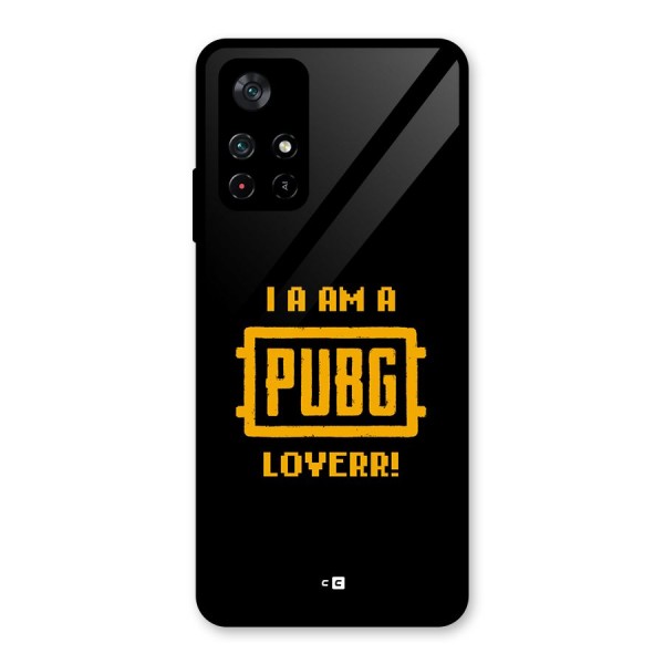 PUBG Lover Glass Back Case for Poco M4 Pro 5G