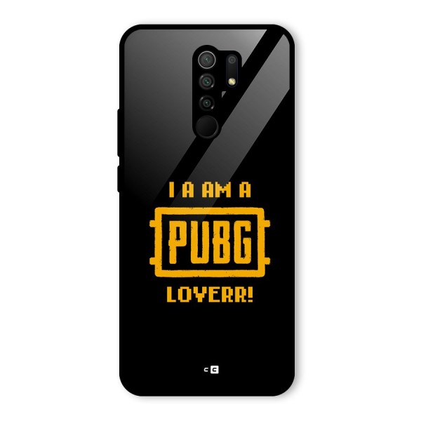 PUBG Lover Glass Back Case for Redmi 9 Prime