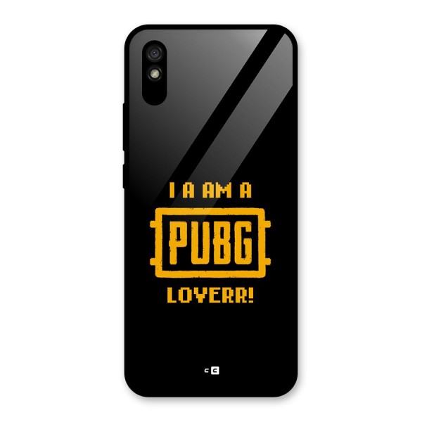 PUBG Lover Glass Back Case for Redmi 9i