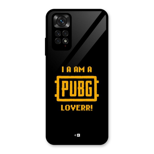 PUBG Lover Glass Back Case for Redmi Note 11