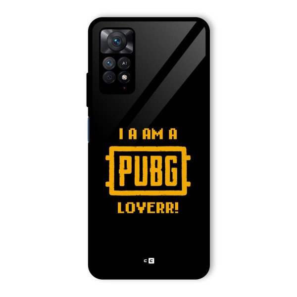 PUBG Lover Glass Back Case for Redmi Note 11 Pro