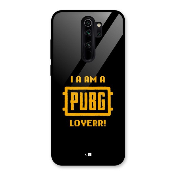 PUBG Lover Glass Back Case for Redmi Note 8 Pro